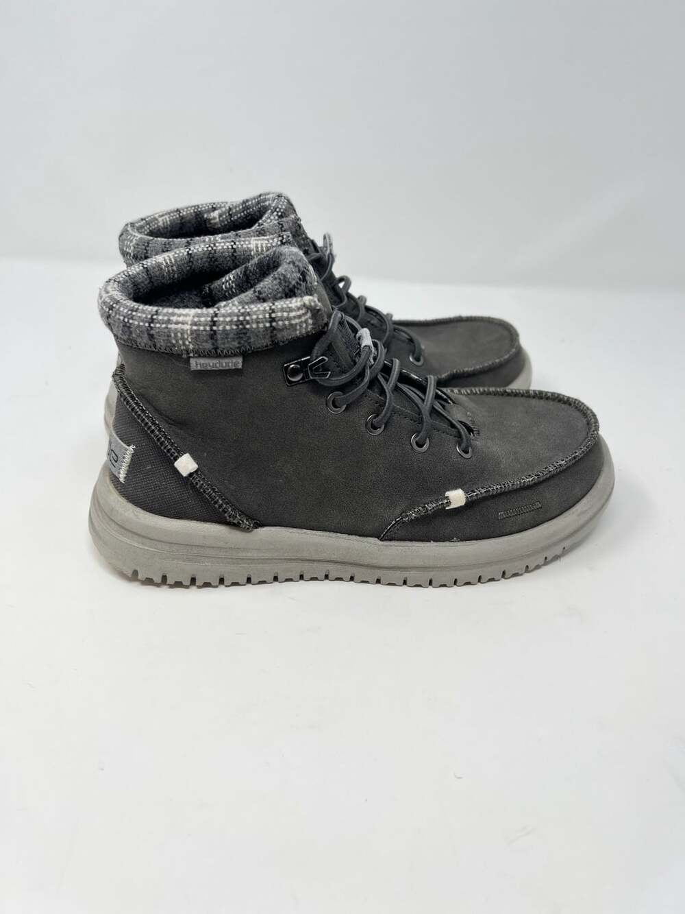 Hey Dude Bradley Classic Boot Granite Grey Men's Size 7